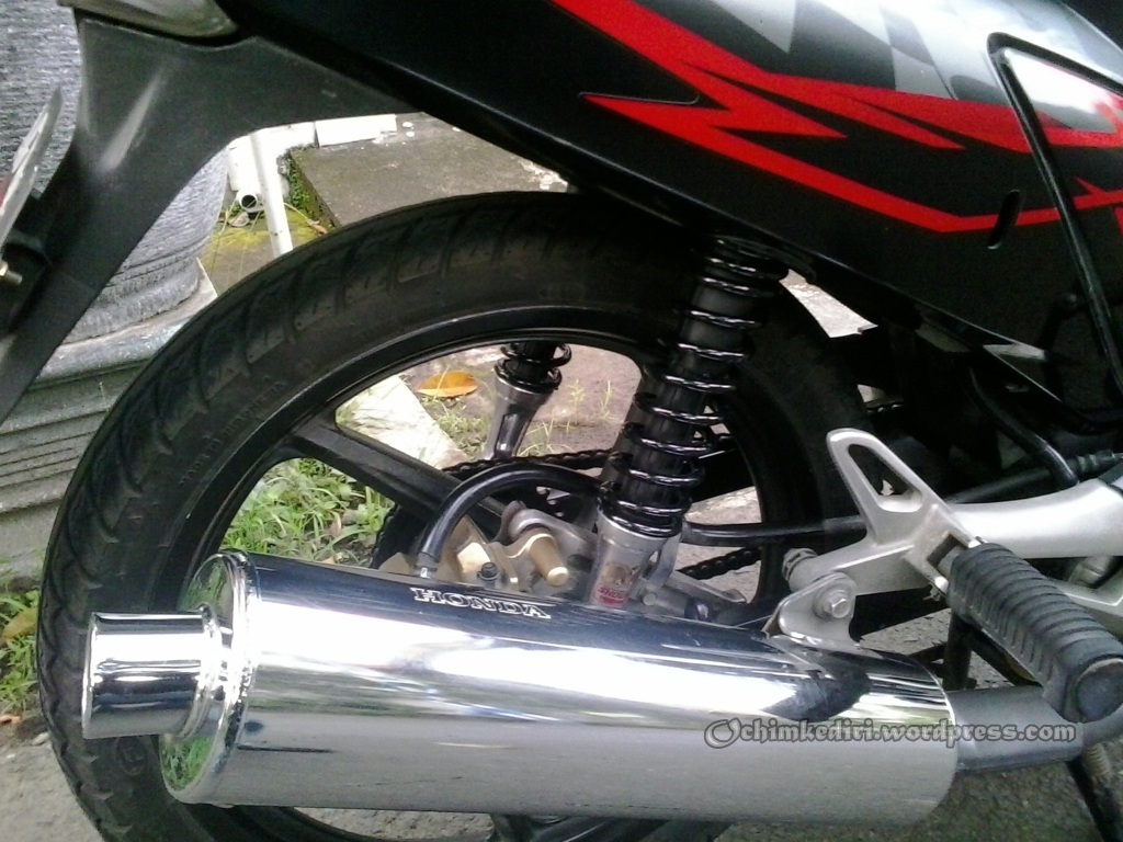 Supra X 125 Ganti Shockbreaker Belakang Ochim Personal Blog